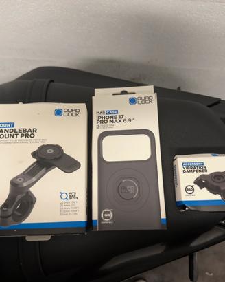 QUAD LOCK MAG moto KIT COMPLETO iphone 17 pro max