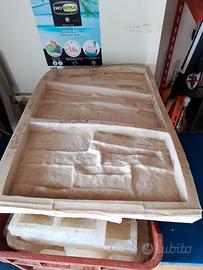 Stampo professionale per finta pietra