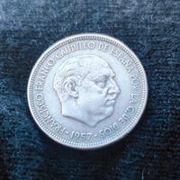 moneta Spagnola Francisco Franco del 1957