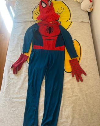 Vestito carnevale Spider-Man tg 5/6 anni