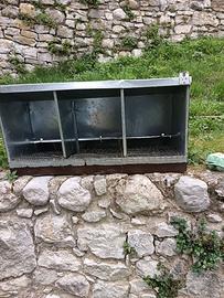 casetta a tre scomparti per uova