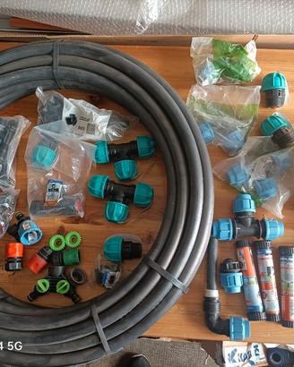 materiale nuovo e usato per impianto di irrigazion