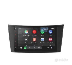 RADIO GPS ANDROID 10 PER MERCEDES CLS 05-06 E 02-0