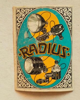 Chiudilettera pubblicitario fanali "Radius"