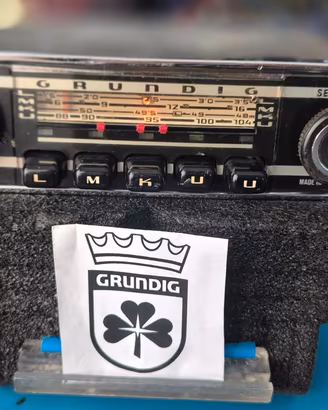 Autoradio Vintage Anni '60 Grundig Weltklank 4501