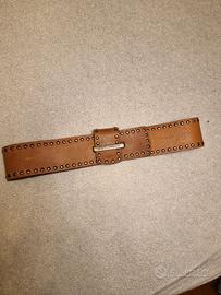 Cintura Dolce & Gabbana Vintage in Pelle e Borchie