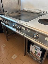 Cucina induzione 4 fuochi
