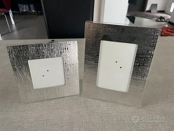 Cornici foto argento