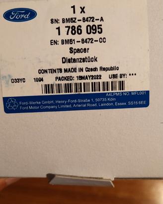 Distanziale Deflettori Ford BM51-8472-C