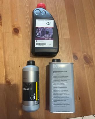 Olio freni bmw renault toyota