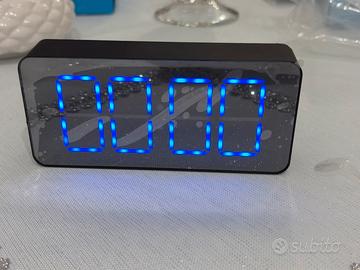 Sveglia orologio spy cam nascosta Wi-Fi Full HD