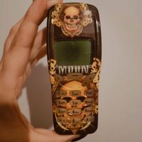 nokia 3210 cell vintage modello scheletro teschio 