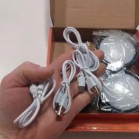 4 pezzi faretti LED Ricaricabili USB 