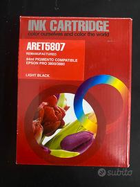 Cartuccia Refill per Epson T5807 Compatibile