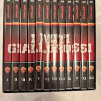 Collezione 12 dvd I miti giallorossi ASRoma nuovi