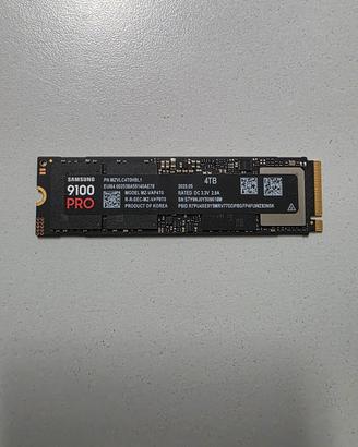 SAMSUNG 9100 PRO 4 TB  PCI 5.0 