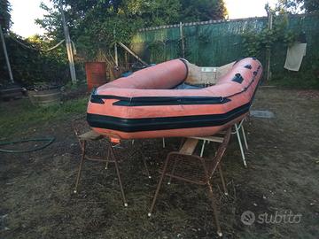 gommone in neoprene 420 cm con chiglia semir