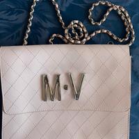 Borsa tracolla similpelle rosa