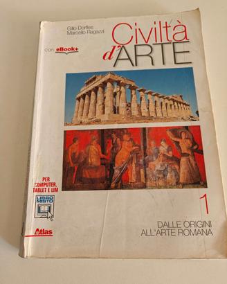 Libro di testo: Civiltà d'arte 1  9788826817804