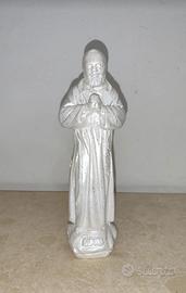 Statua Padre Pio bianca  – San Pio da Pietrelcina 