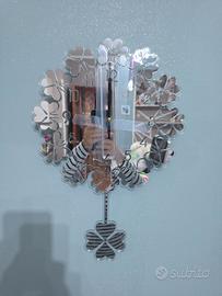 Orologio in plexiglass effetto specchio