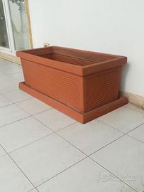 Vaso Telcom rettangolare a cassetta 103x47x40 l.89