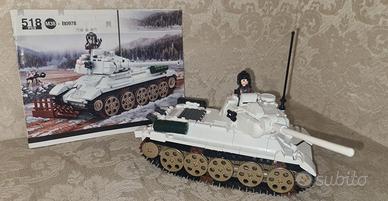 Modellino carrarmato i mattoncini NO LEGO