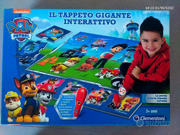 puzzle clementoni interattivo gigante Paw Patrol