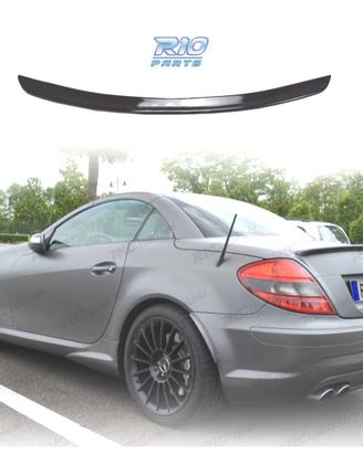 SPOILER MERCEDES SLK R171 04-11 LOOK AMG NERO LUCI