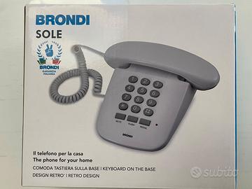 Telefono fisso Brondi Sole - NUOVO