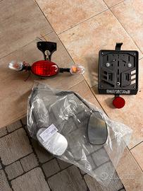 Gruppo luci targa Moto Guzzi v7 III STONE