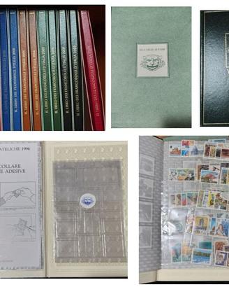 Libri francobolli Poste Italiane 1996-2009