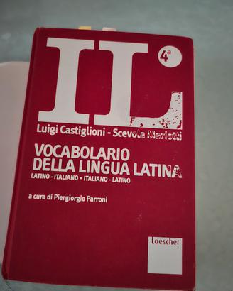 vocabolario lingua latina