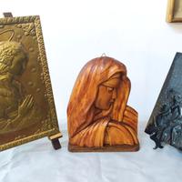 MADONNA LEGNO OTTONE PIETRA LAVICA