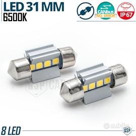 Lampadine LED SILURO 31mm C5W C10W CANbus 6500K