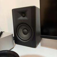 Coppia di casse monitor m-audio bx5
