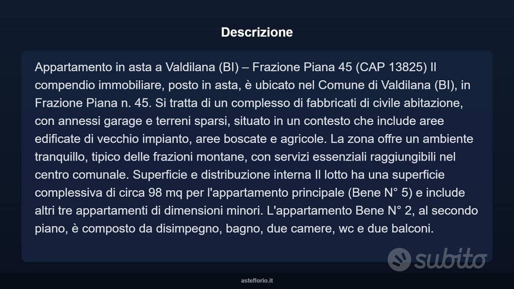 Appartamento – Valdilana, Trivero - Vista 3