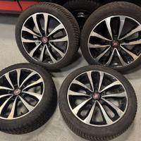 CERCHI ORIGINALI 17' + GOMME INVERNALI 225 45 R17