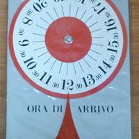 Alfa Romeo disco orario vintage anni 60/70