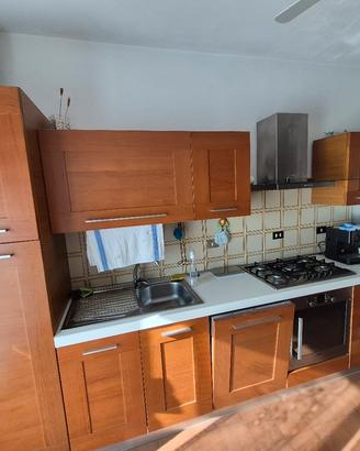 Cucina completa 336 cm con frigo inox