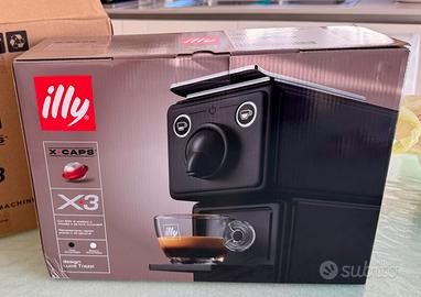 Macchina da Caffè ILLY X3 NUOVA, nera, imballata