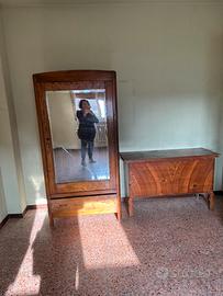 Cassapanca vintage c/piedini