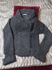 Cardigan Liu jo junior in maglia/lana grigio scuro