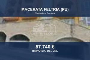 Immobile in asta di 55 m² a Macerata Feltria
