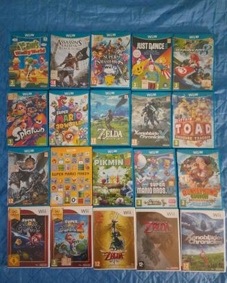 Collezione giochi per Nintendo Wii U