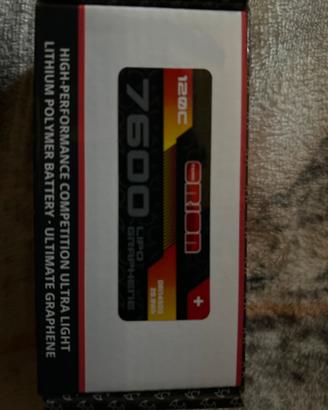 Batteria grafhene Orion 7600mha  120c nuova