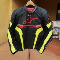 giacca 52 Alpinestars uomo in pelle 