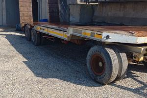 Rimorchio trasporto macchine operatrici 