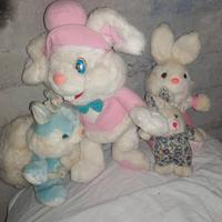 Lotto di Conigli peluche 