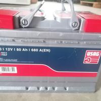batteria USAG 80 Ah - 680 A nuova